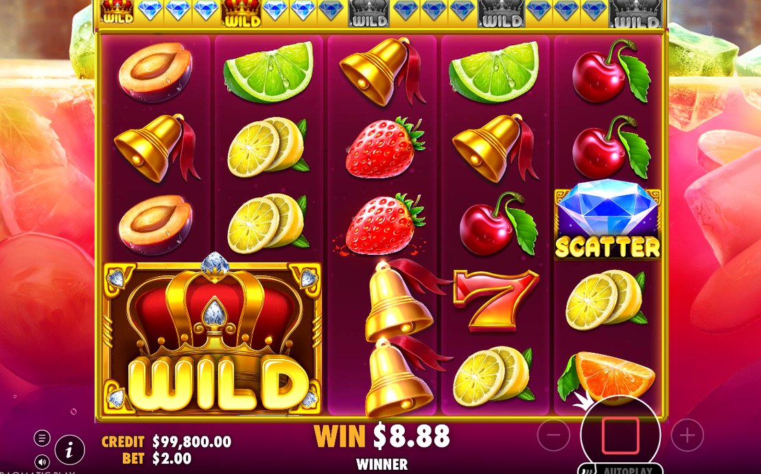 Free Spins-rundan med rörligt WILD-block på rutnätet